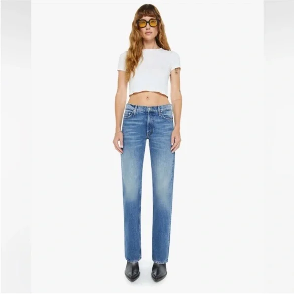 New! MOTHER Superior The Reifler in Early Blue Size 29 - Picture 1 of 11